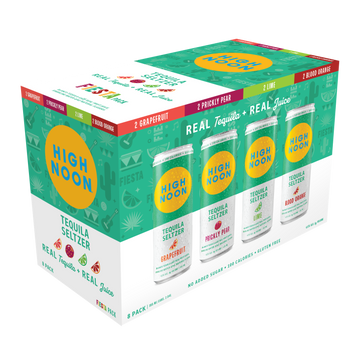 High Noon Tequila Fiesta Variety 8pk  Can