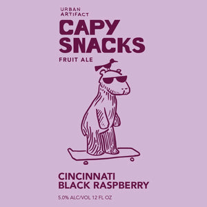 Urban Artifact Capy Snacks Black Raspberry  6pk Cn