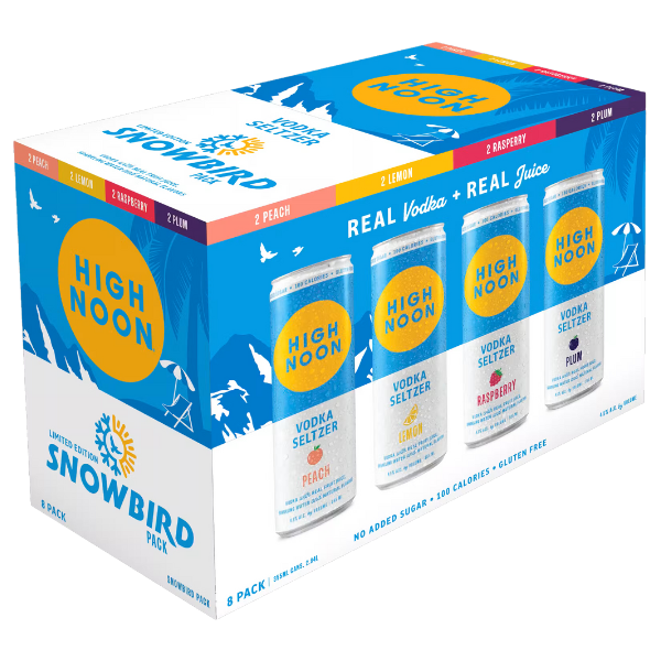 High Noon Hard Seltzer LE Snowbird Pack 8pk 12oz Can