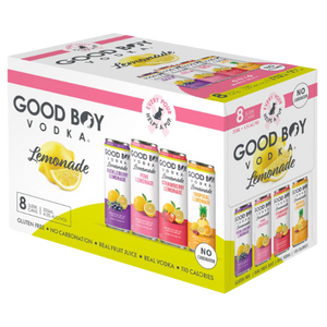 Good Boy Vodka Lemonade Variety  8pk Cn