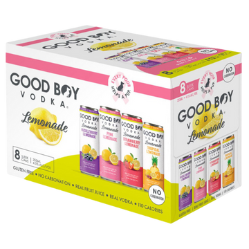 Good Boy Vodka Lemonade Variety
