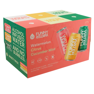 Funny Water Citrus Variety Pack  6pk Cn
