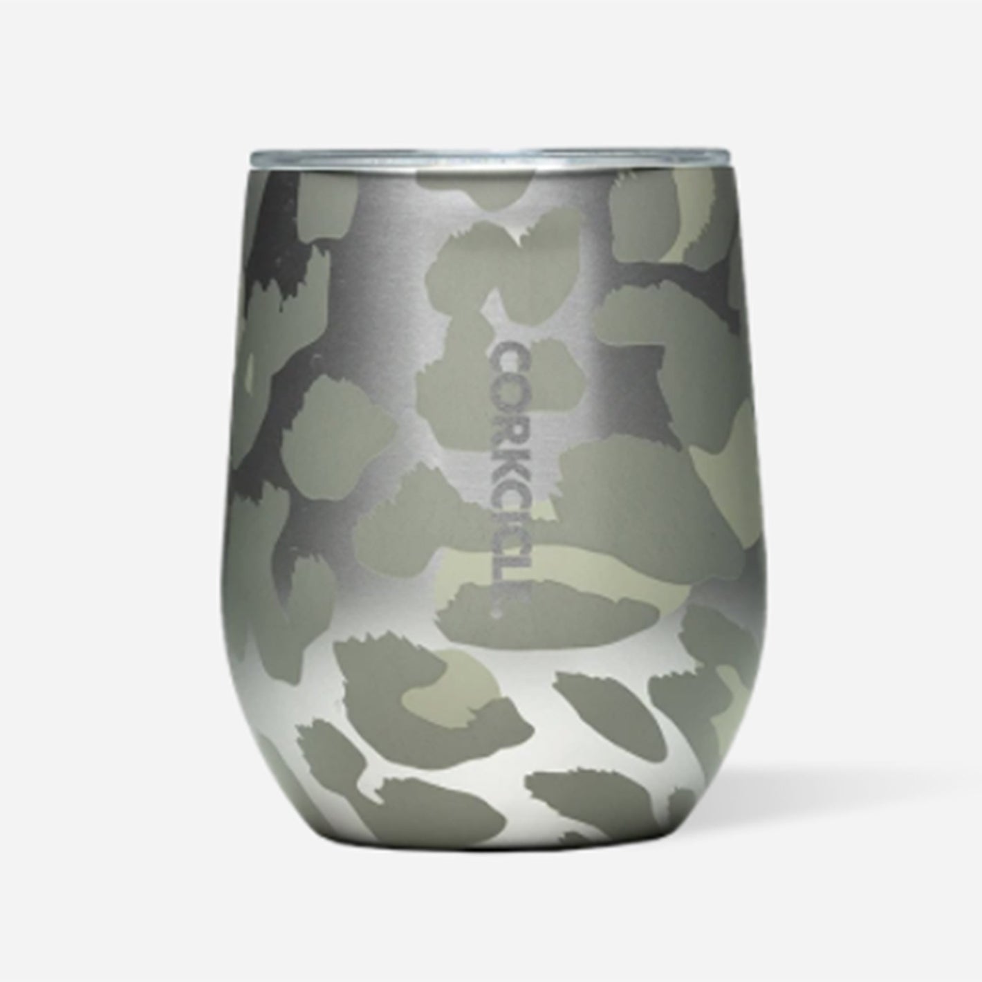 Corkcicle Stemless Snow Leopard 12oz