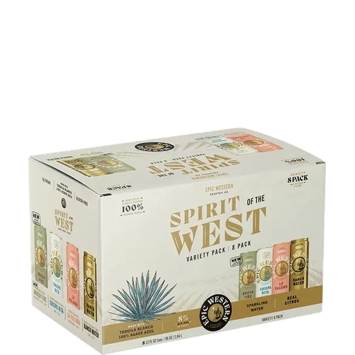 Epic Western Spirit Of The West Variety Pack  8pk Cn
