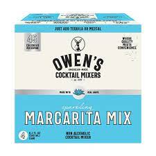 Owens Craft Margarita Mix 4pk Cn
