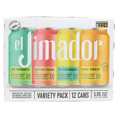 El Jimador Variety Pack  12pk Cn