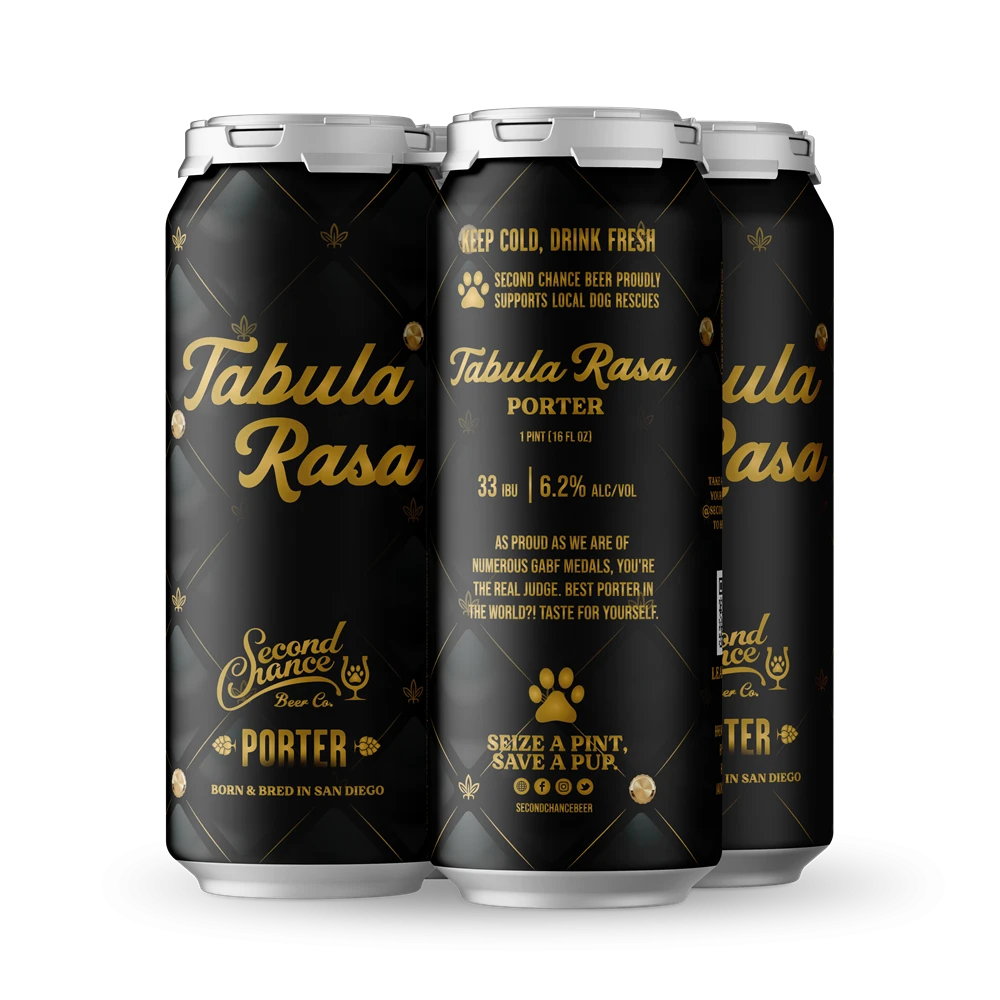 Second Chance Tabula Rasa Porter