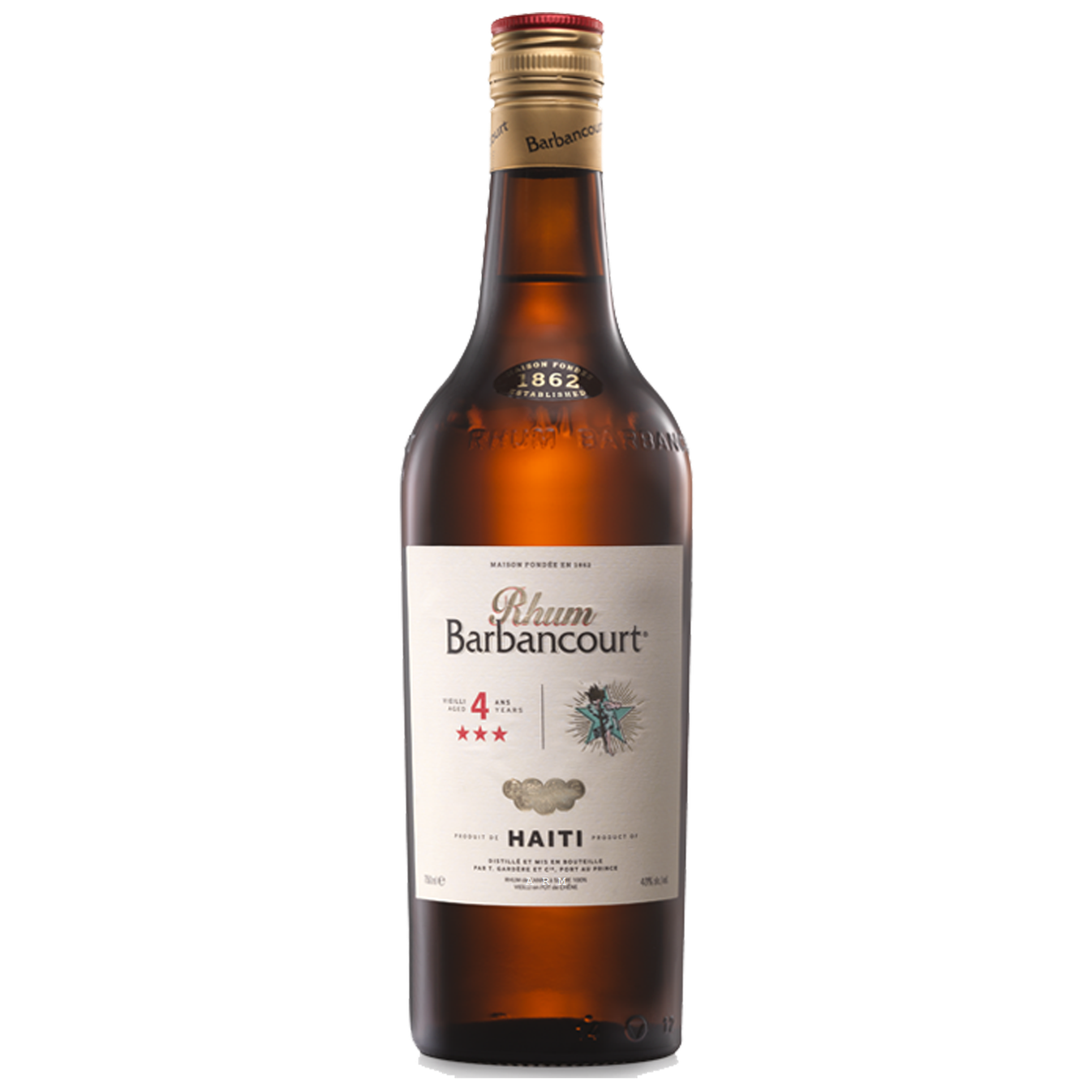 Rhum Barbancourt 3 Star 4Yr Rum