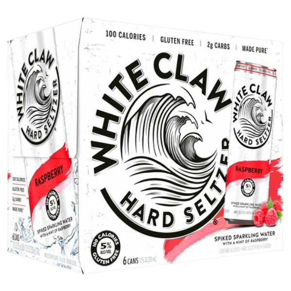 White Claw Raspberry  6pk Cn