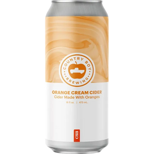 Country Boy Orange Cream Cider  4pk Cn
