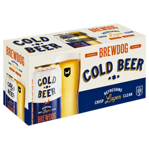 Brew Dog Cold Beer American Lager  18pk Cn