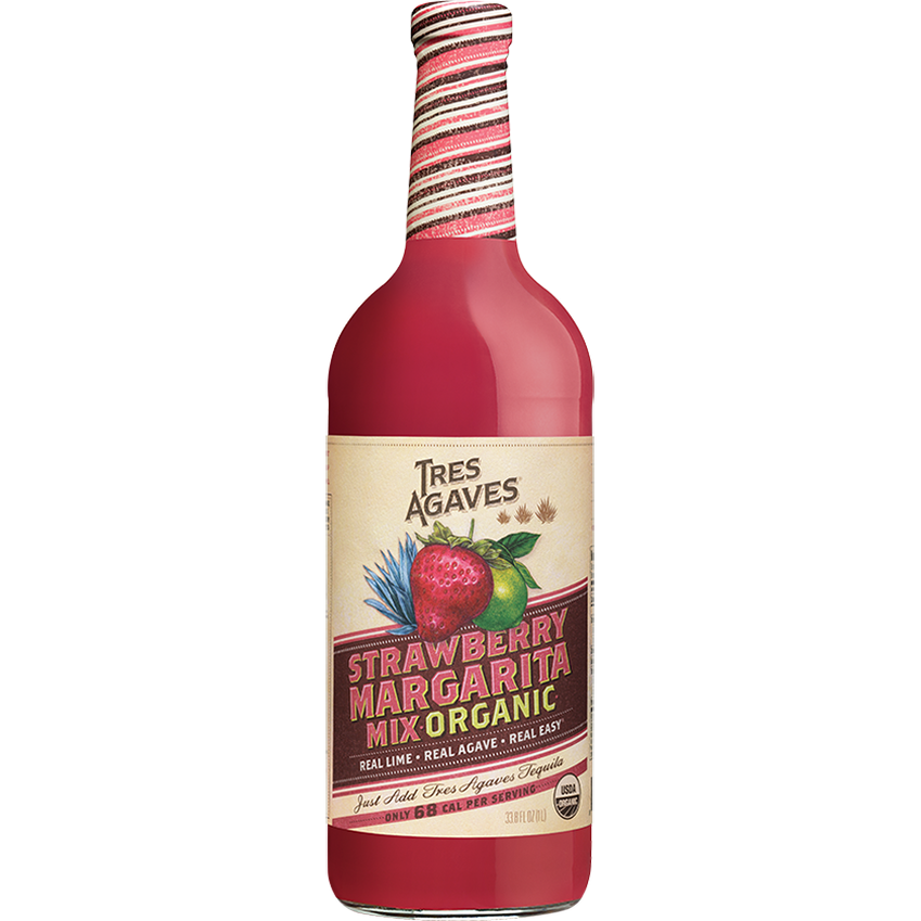 Tres Agaves Organic Strawberry Margarita Mix