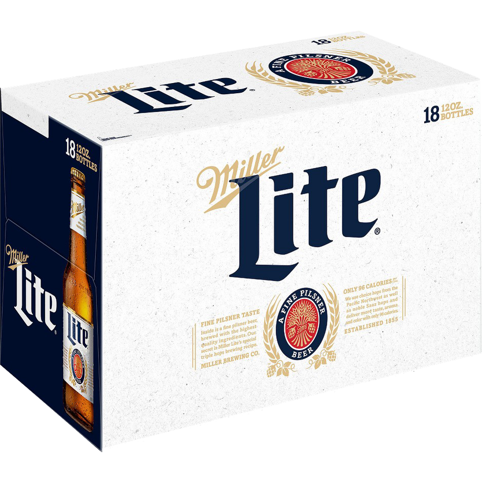Miller Lite  18pk Cn