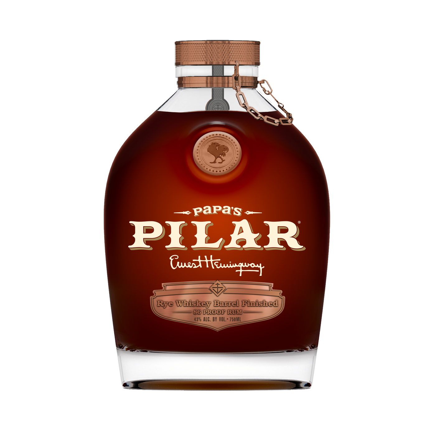 Papas Pilar Dark Rum Finished in Rye Barrels