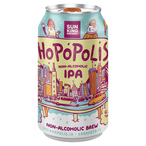 Sun King Hopopolis NA IPA  6pk Cn