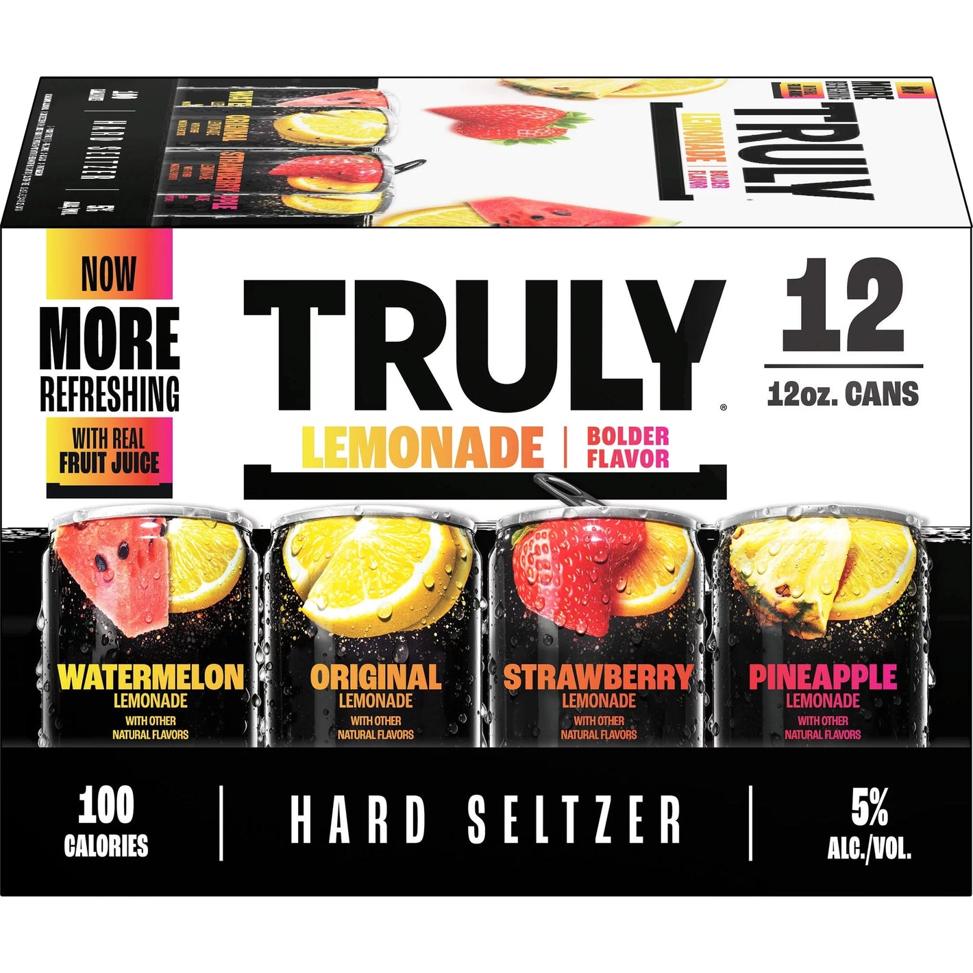 Truly Lemonade Variety  12pk Cn