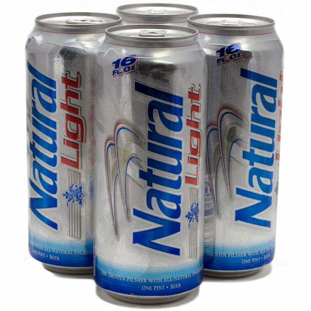 Natural Light  4pk Cn