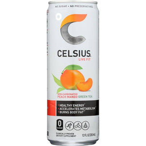 Celsius Peach Mango Green Tea