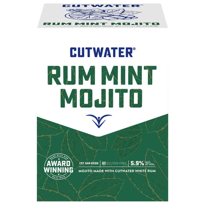 Cutwater Rum Mint Mojito Soda  4pk Cn