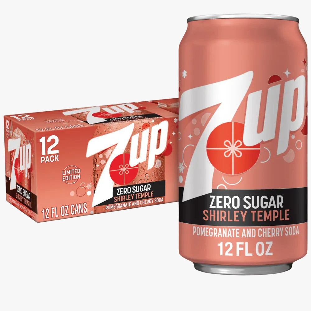 7UP Shirley Temple Zero Sugar 12oz 12pk Cns