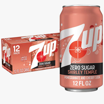 7UP Shirley Temple Zero Sugar 12oz 12pk Cns
