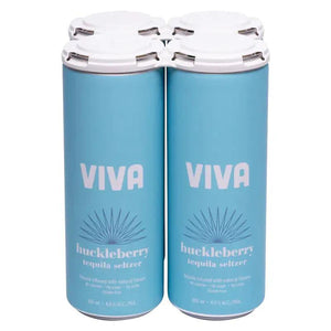 Viva Huckleberry Tequila Seltzer  Can