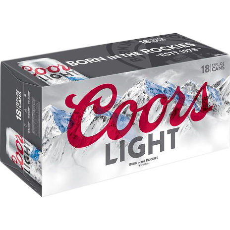 Coors Light  18pk Cn