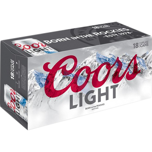 Coors Light  18pk Cn