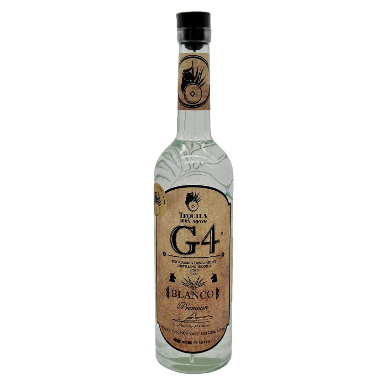 G4 Blanco Fermentada de Madera Tequila