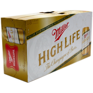Miller High Life  18pk Cn