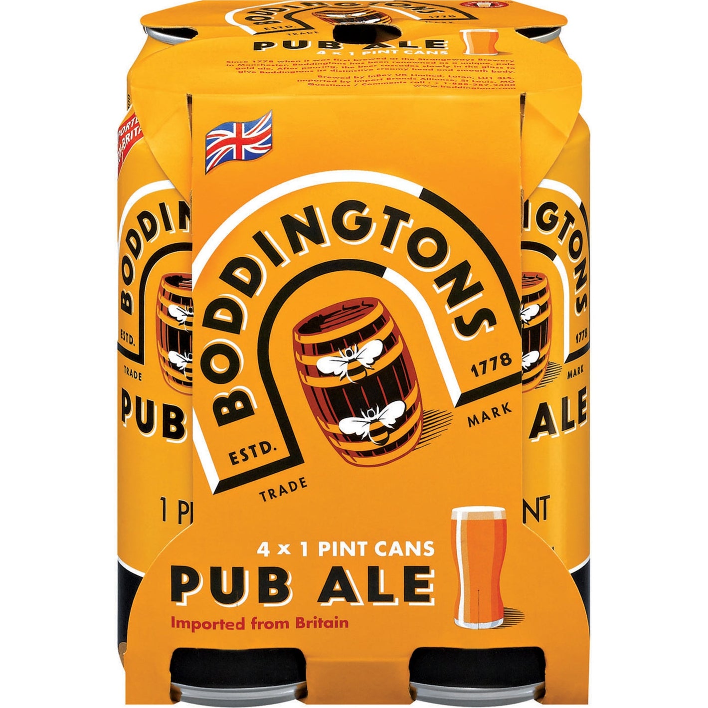Boddingtons Pub Ale  4pk Cn
