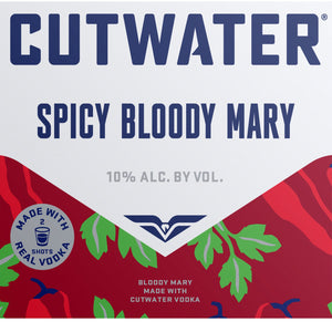 Cutwater Spicy Bloody Mary 4Pk Cn