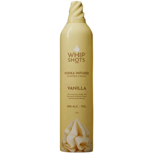 Whip Shots Vanilla Vodka Infused Whipped Cream