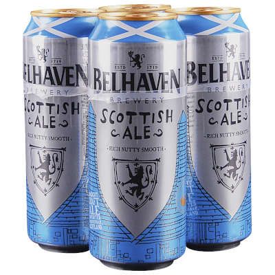 Belhaven Scottish Draught 16oz 4Pk Cn