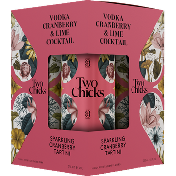 Two Chicks Cranberry & Lime Cocktail