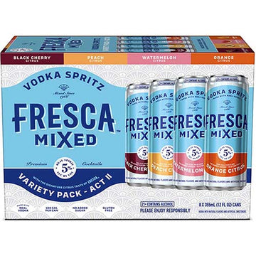 Fresca Mixed Vodka Spritz Act 2 Variety