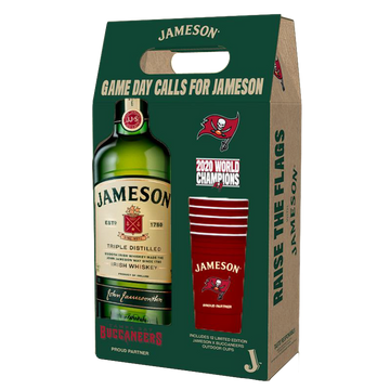 Jameson Buccaneers Gift Set