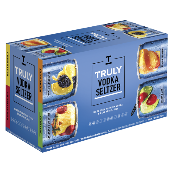 Truly Vodka Twist of Flavor Variety  8pk Cn