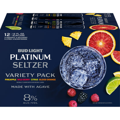 Bud Light Platinum Seltzer  12pk Cn