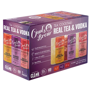 Owls Brew Tea Cocktails Variety