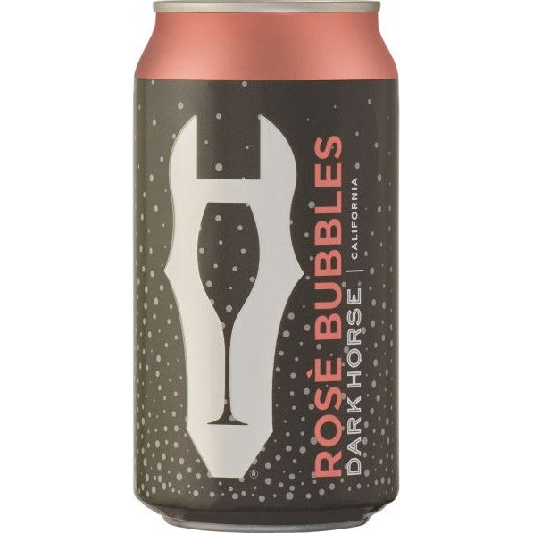 Dark Horse Brut Rose Bubbles Can