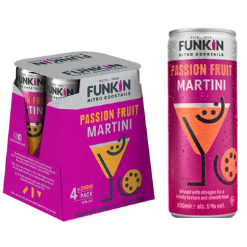 Funkin Cocktails Nitro Passion Fruit Martini 4pk