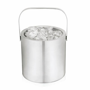 True Ice Bucket with Tongs