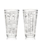 True Glass Recipe Shaker