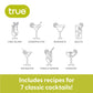 True Glass Recipe Shaker