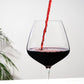 Viski Reserve Inez Crystal Burgundy Glasses 4Pk