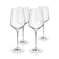 Viski Reserve Inez Crystal Bordeaux Glasses 4Pk