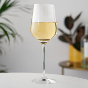 Viski Reserve Inez Crystal Chardonnay Glasses 4Pk