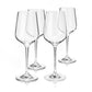 Viski Reserve Inez Crystal Chardonnay Glasses 4Pk