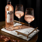 Viski Reserve Inez Crystal Chardonnay Glasses 4Pk